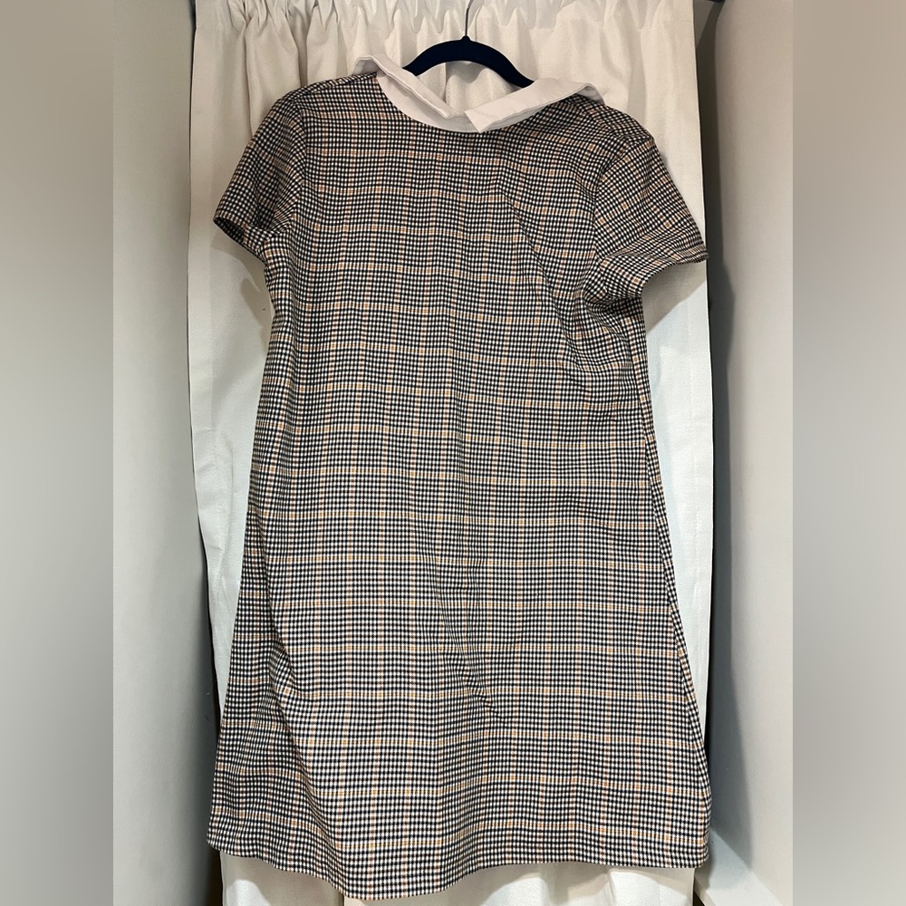 Plaid Babydoll Dress